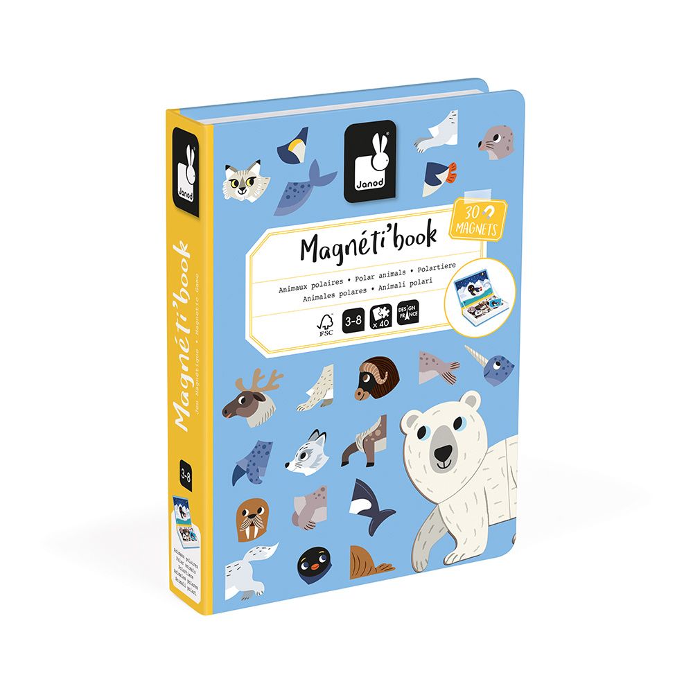 Magnetibook - Animaux Polaire