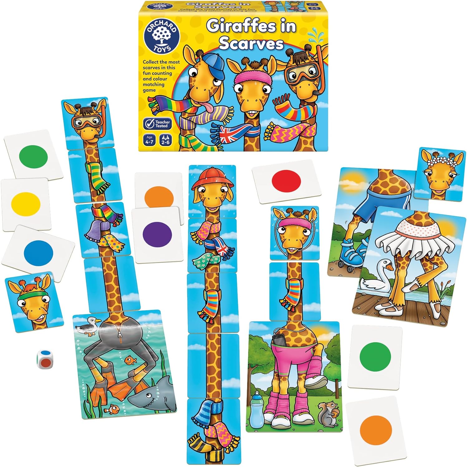 Les girafes en écharpes