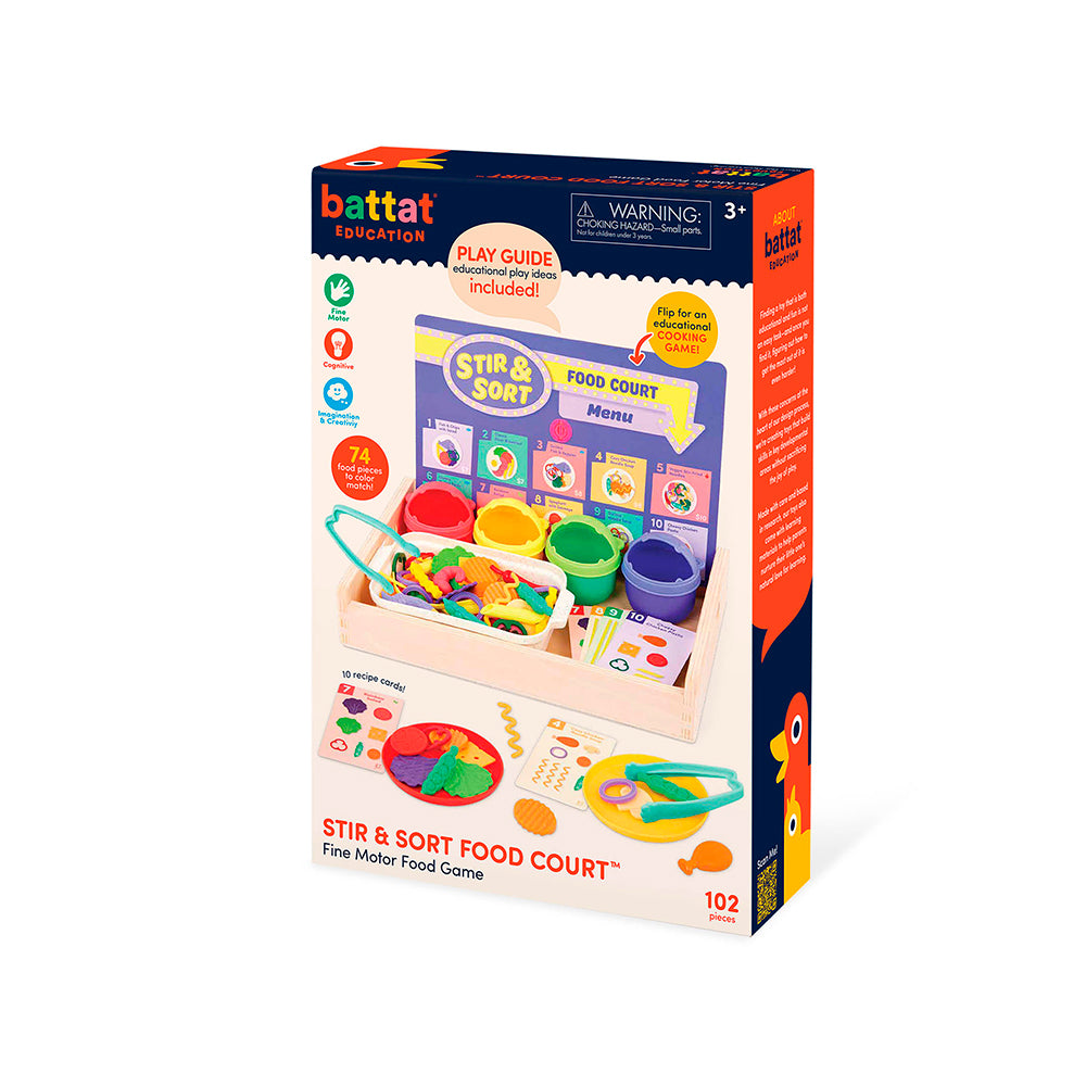 Mélange et trie les aliments (version anglaise)