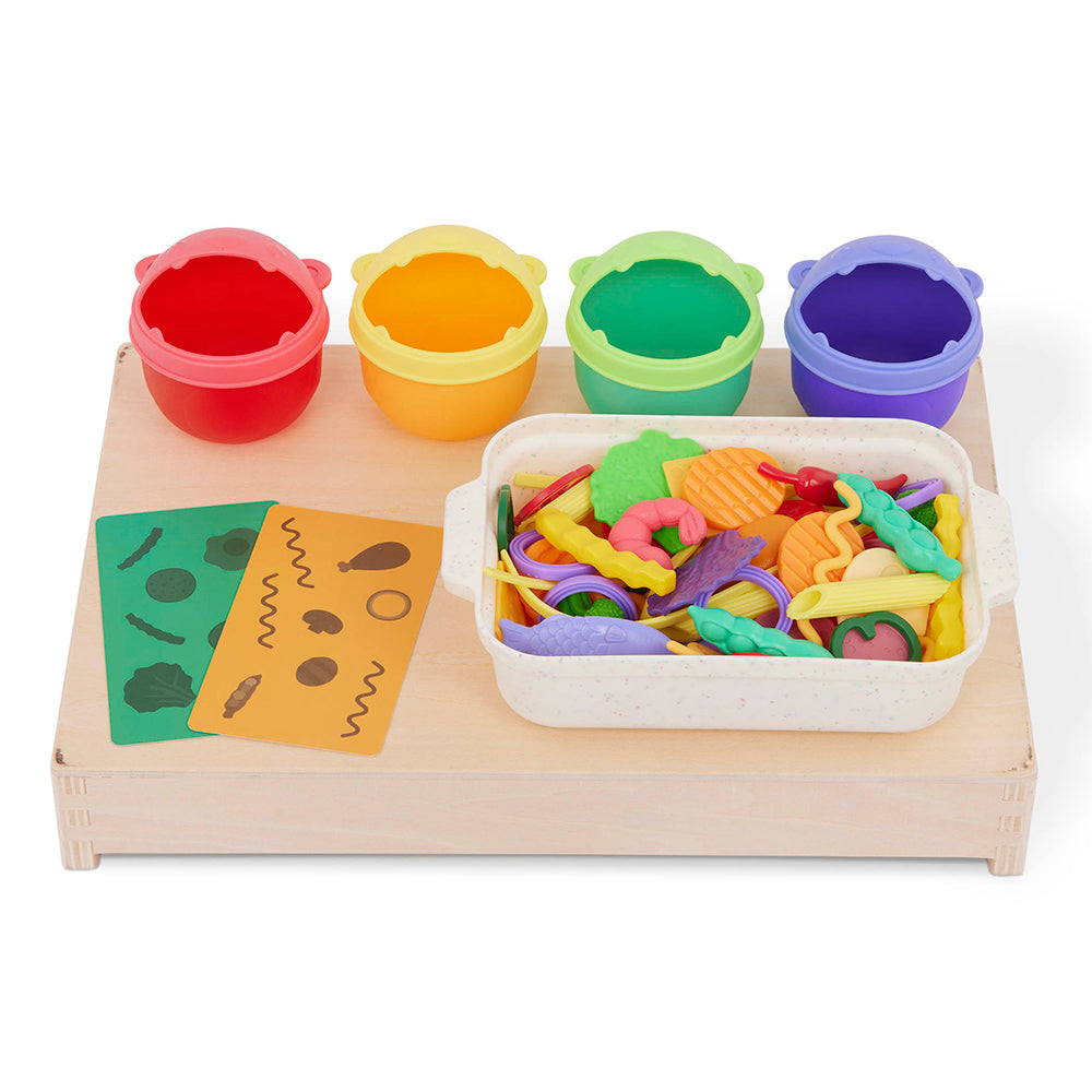 Mélange et trie les aliments (Version anglaise)