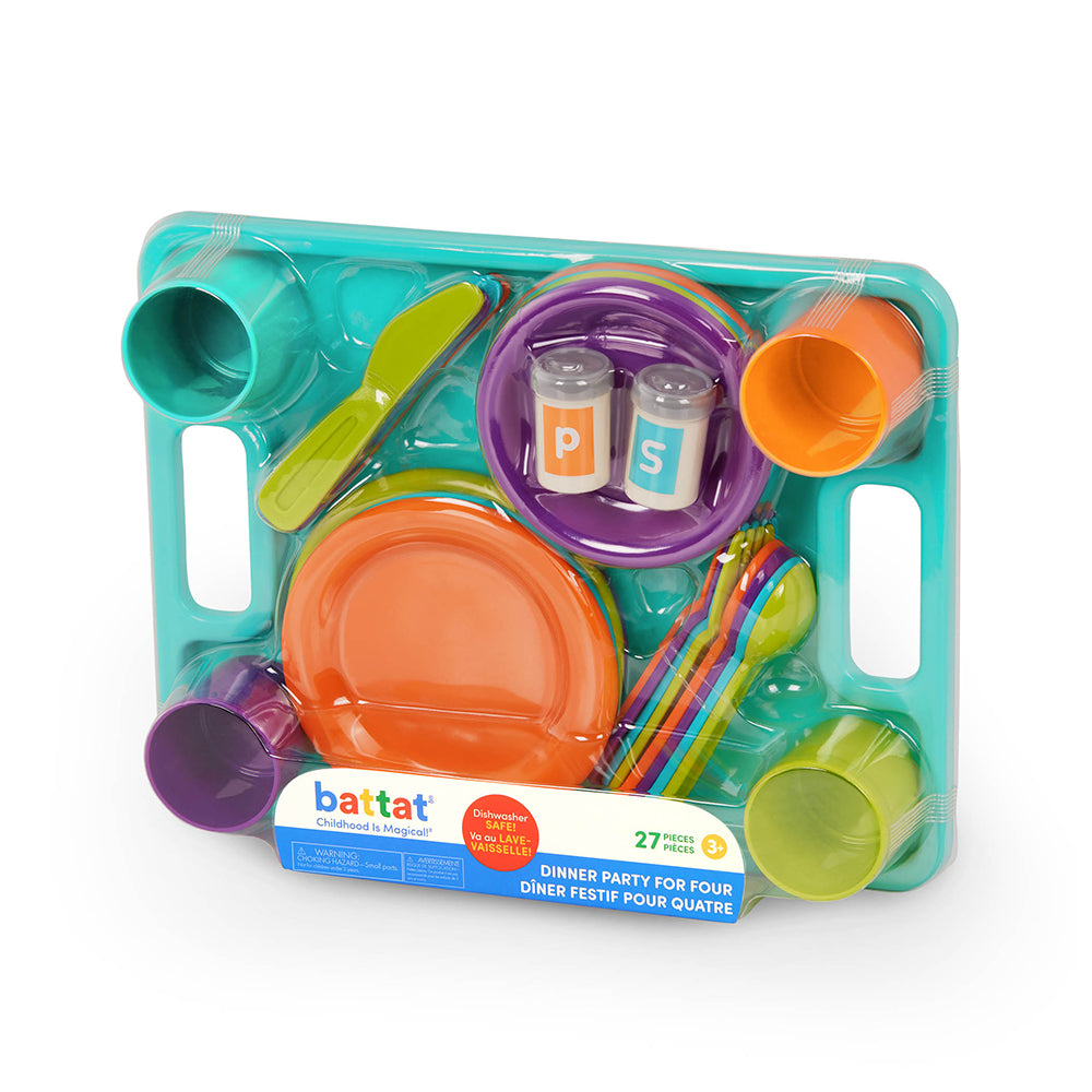 Ensemble "Un diner festif à quatre" 27 pièces