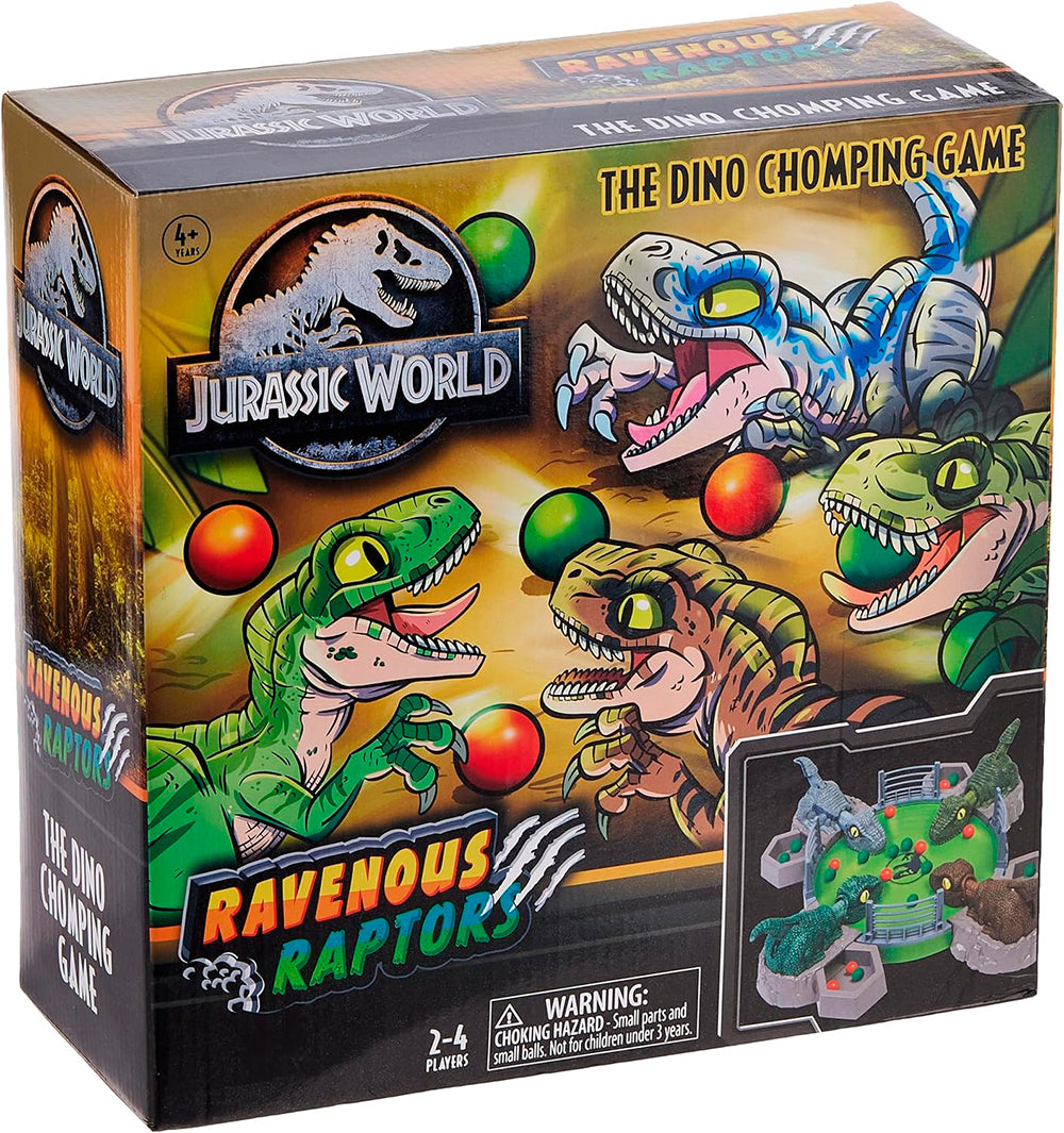 Jeu Jurassic World Raptors Voraces