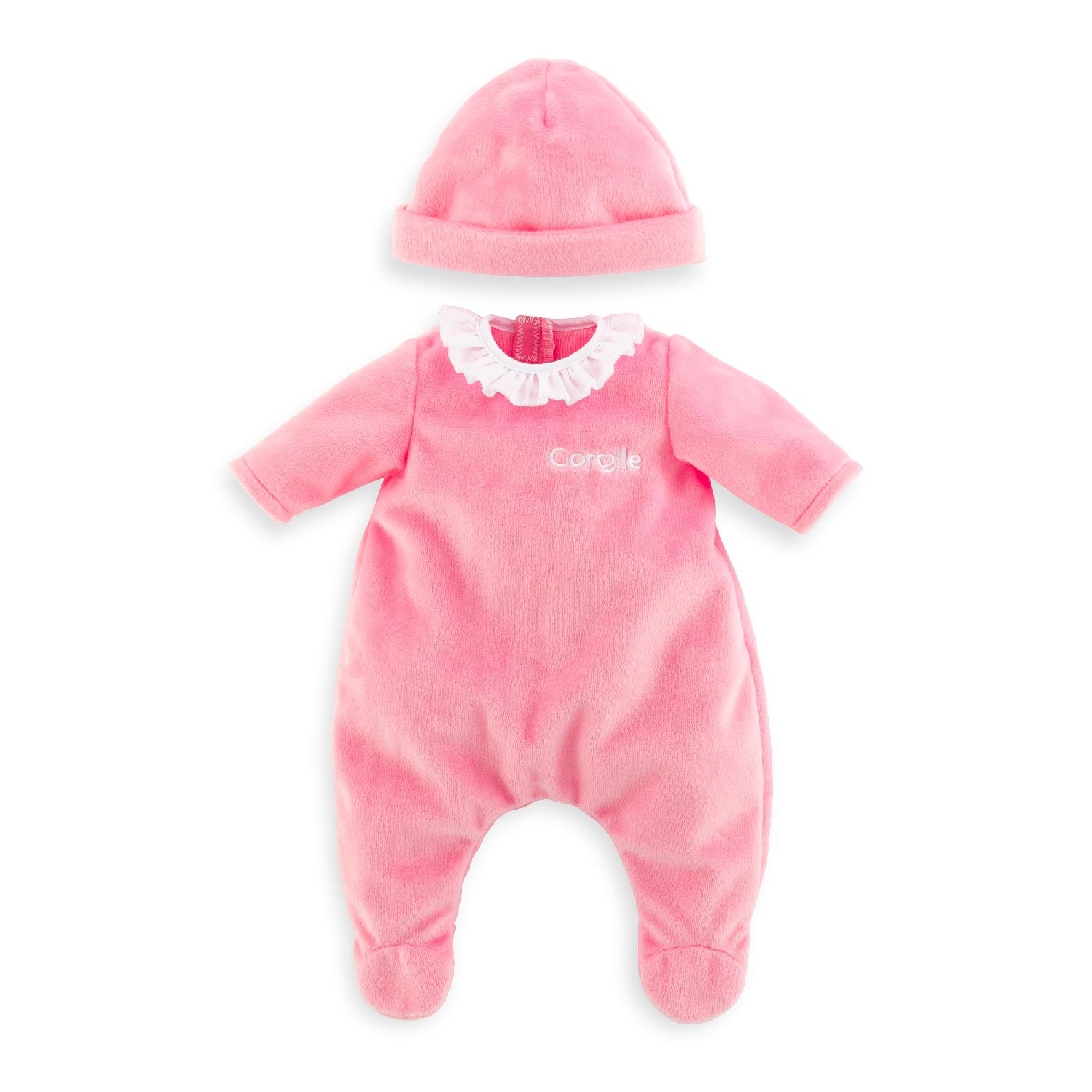 Pyjama rose & bonnet 12''