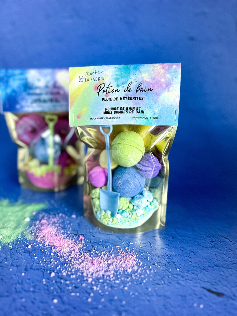 Potion de bain - Pluie de métérorites