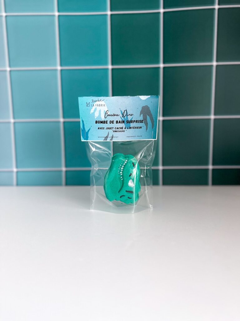 Bombe de bain surprise - Coucou Dino