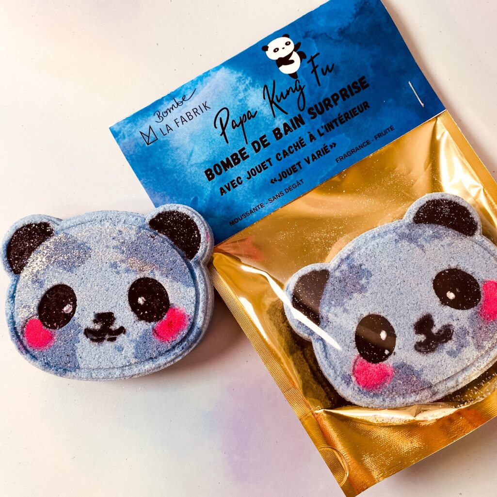 Bombe de bain surprise - Papa Kung fu