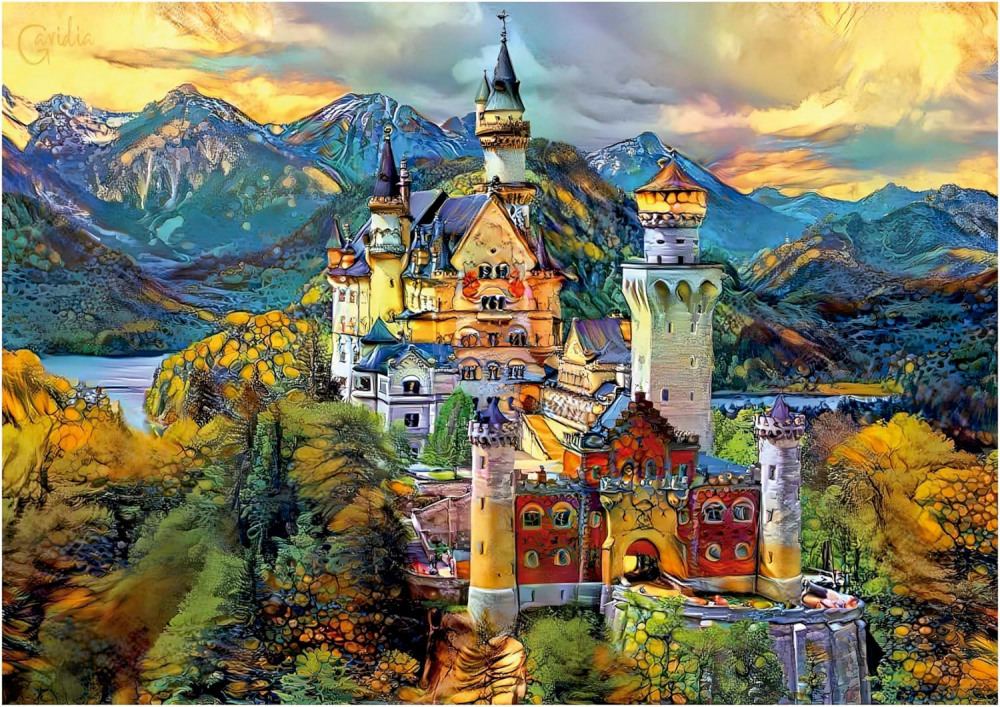 Château de Neuschwanstein, 1000 pièces