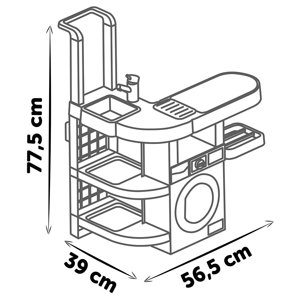 Smoby - Ma salle de lavage Rowanta