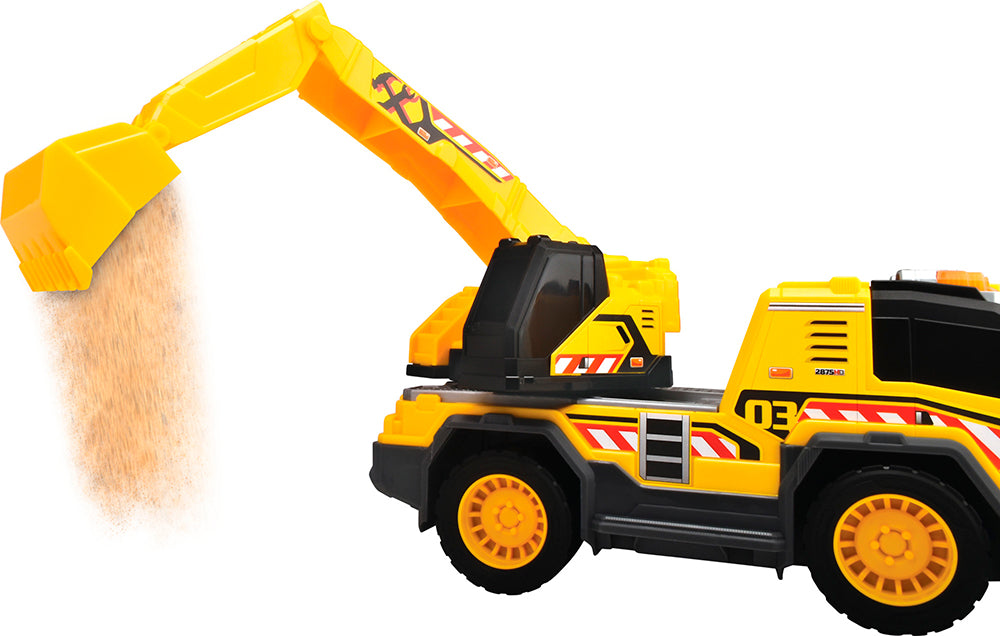 City Heroes Camion excavateur Sons/lumières 30 cm