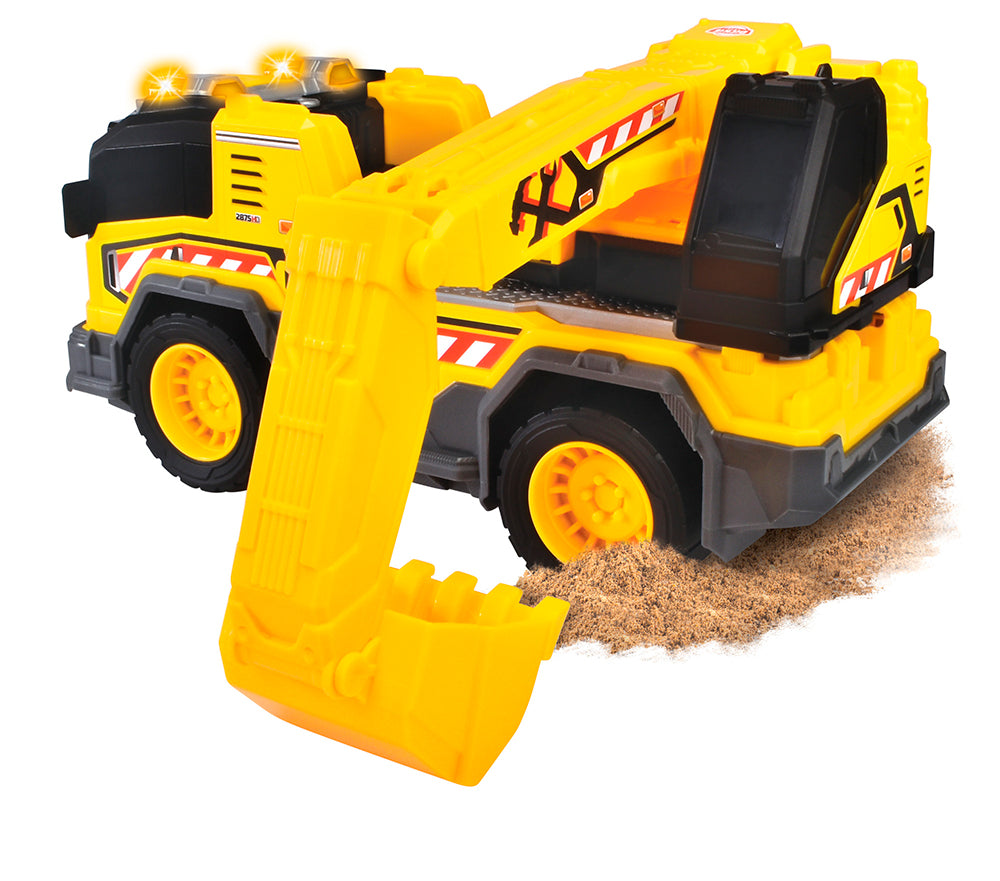 City Heroes Camion excavateur Sons/lumières 30 cm