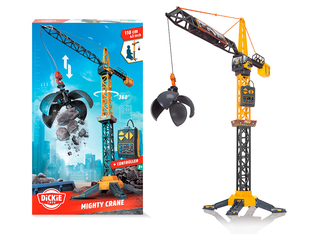 Grue Sur Remorque Toi-toys TOI-Toys Crane Wagon Metal Junior 1:55 – Grue Jaune/Noir – Acier – 382g – Neuf Grue Sur Remorque Toi-toys TOI-Toys Crane Wagon Metal Junior 1:55 – Grue Jaune/Noir – Acier – 382g – Neuf