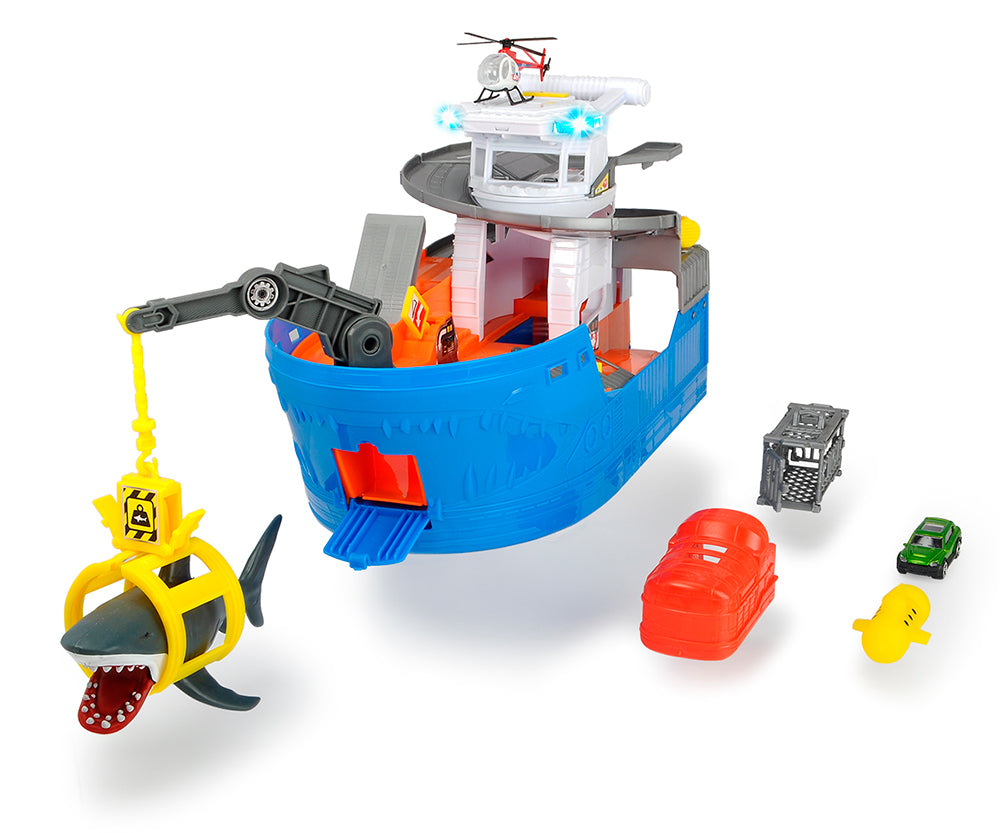 Dickie - Bateau "Attaque de requin" 41,5 cm