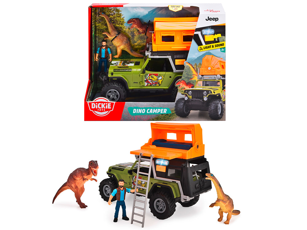 Dickie - Dino Camper Sons et lumières 23 cm 1:24