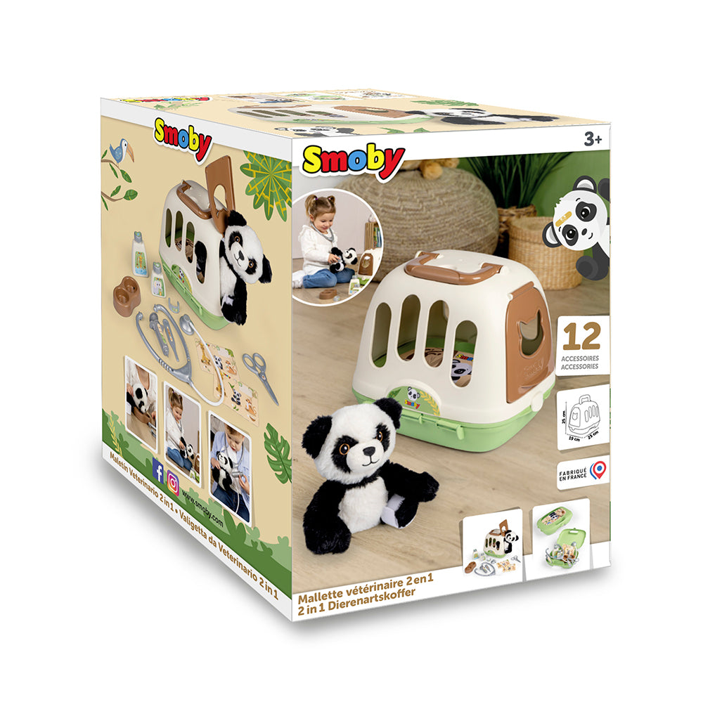 Smoby - Mallette de vétérinaire Panda