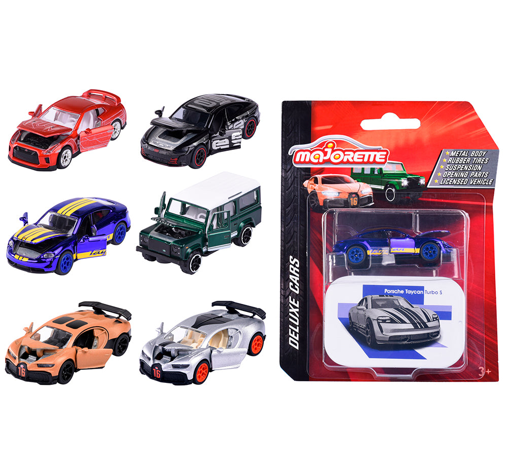Voiture die-cast deluxe, assortie