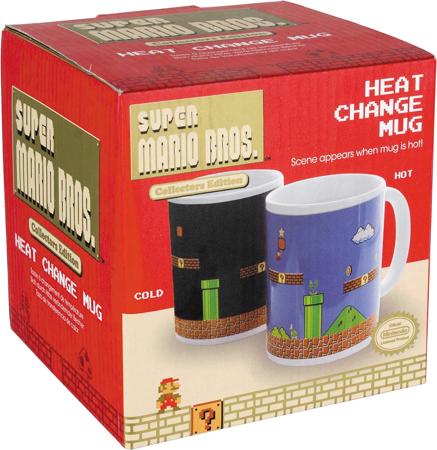 Tasse Super Mario Bros Thermosensible