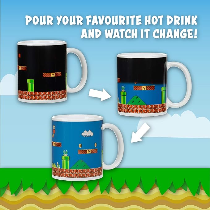 Tasse Super Mario Bros Thermosensible