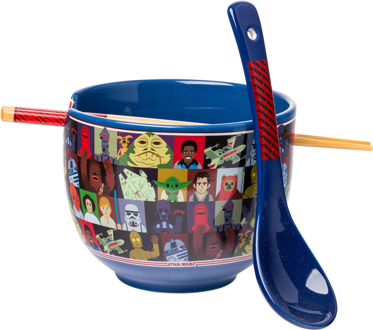 Bol à Ramen Star Wars avec baguettes/cuillère
