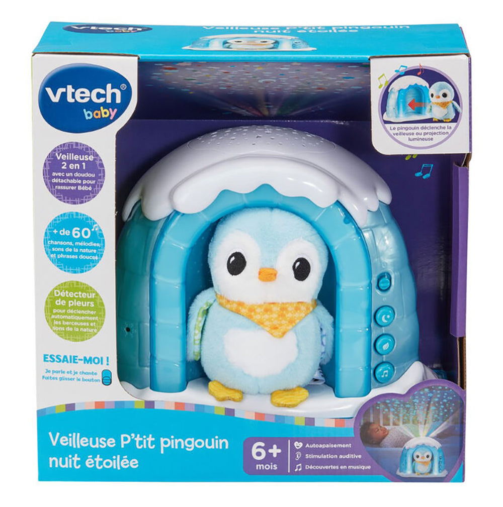 Little Penguin Starry Night Night Light