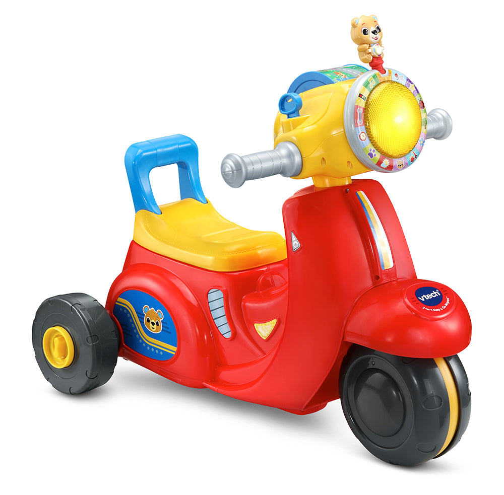 2-in-1 interactive scooter carrier