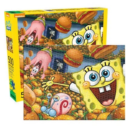 Bob l'Éponge - Krabby Pattie, 500 pièces
