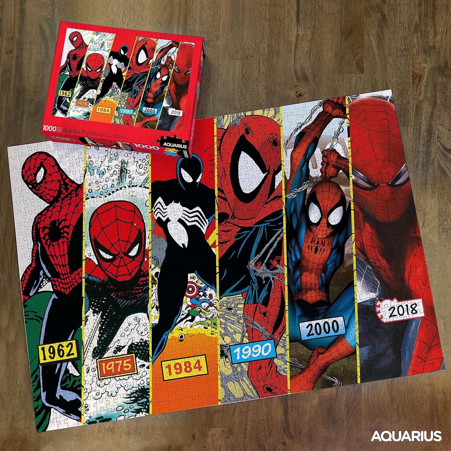 Marvel Spider-Man - Timeline, 1000 pièces