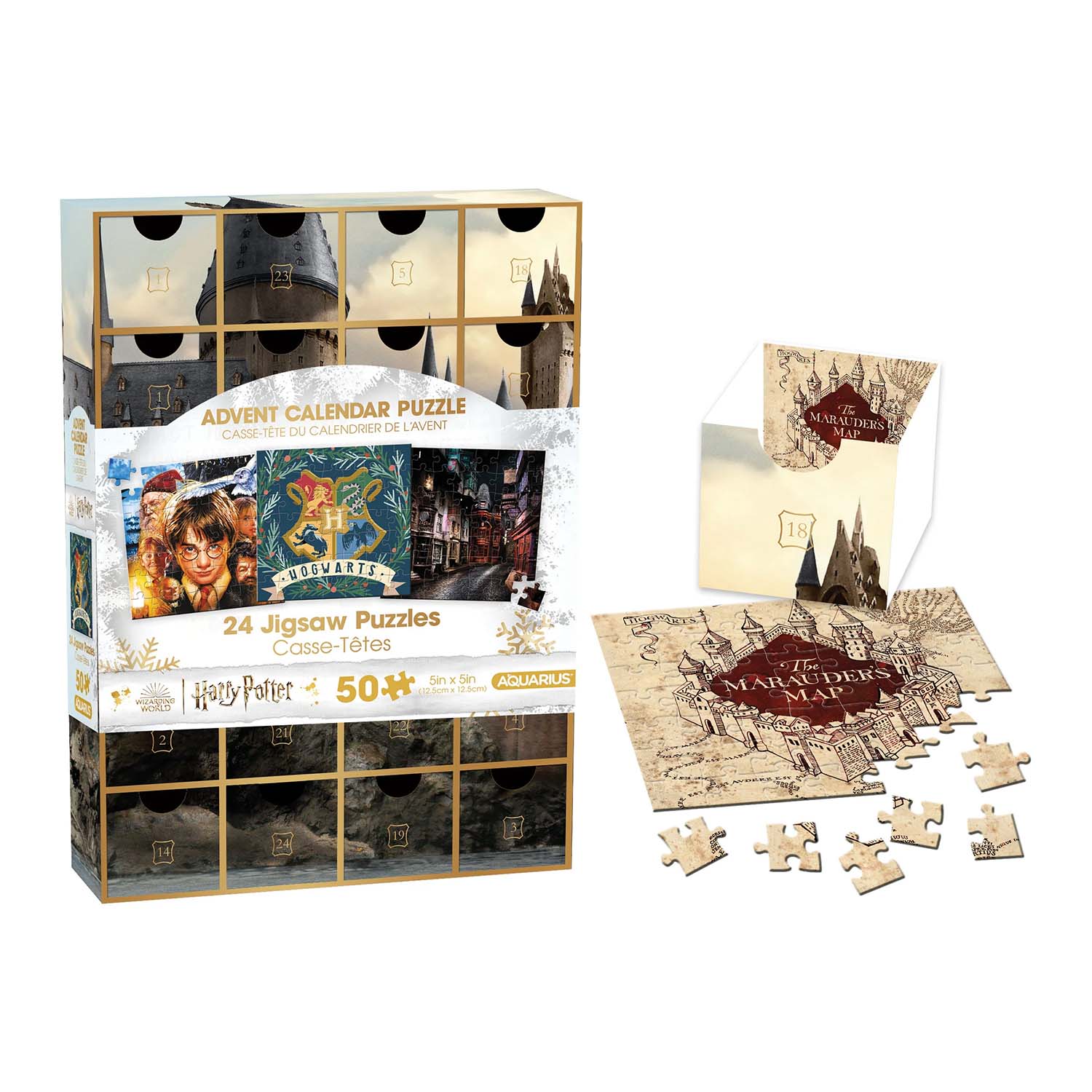 Calendrier de l'avent Puzzle Harry Potter