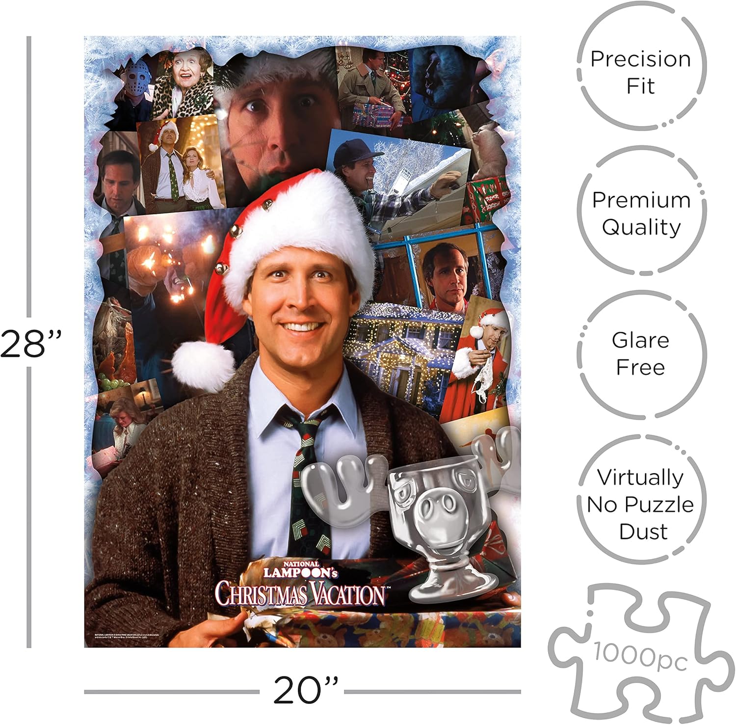 Le sapin à des boules, 1000 pièces