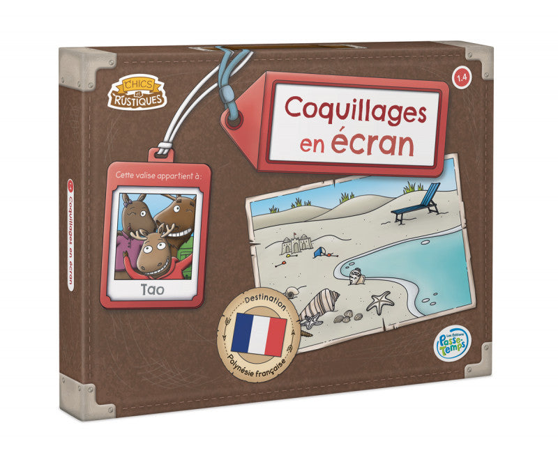 Coquillages en écran