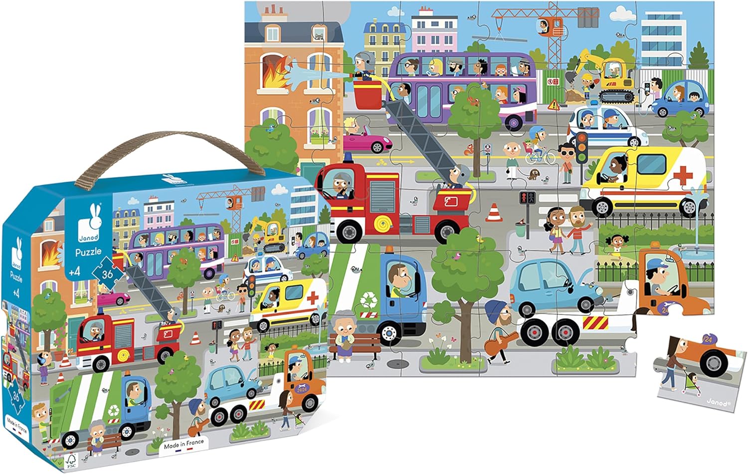 La ville, casse-tête de 36 pièces