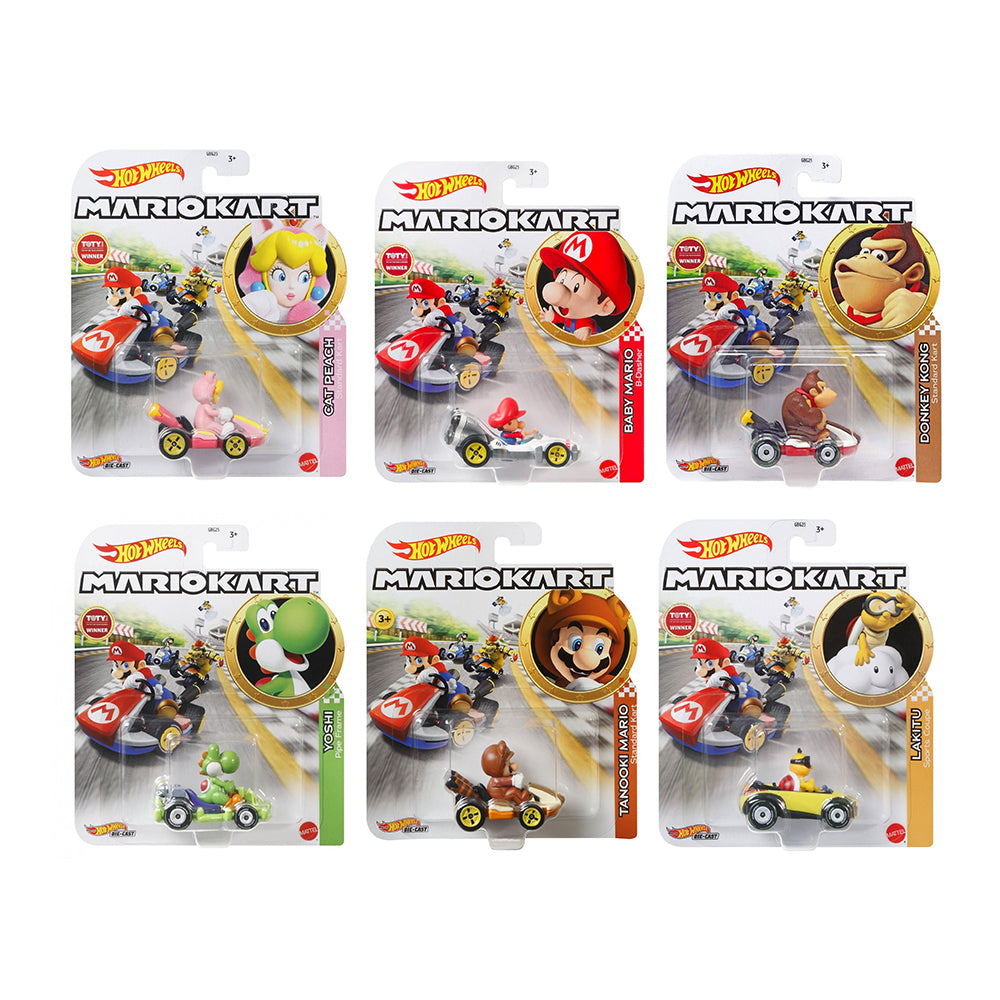Voiture Mario Kart, assortiment