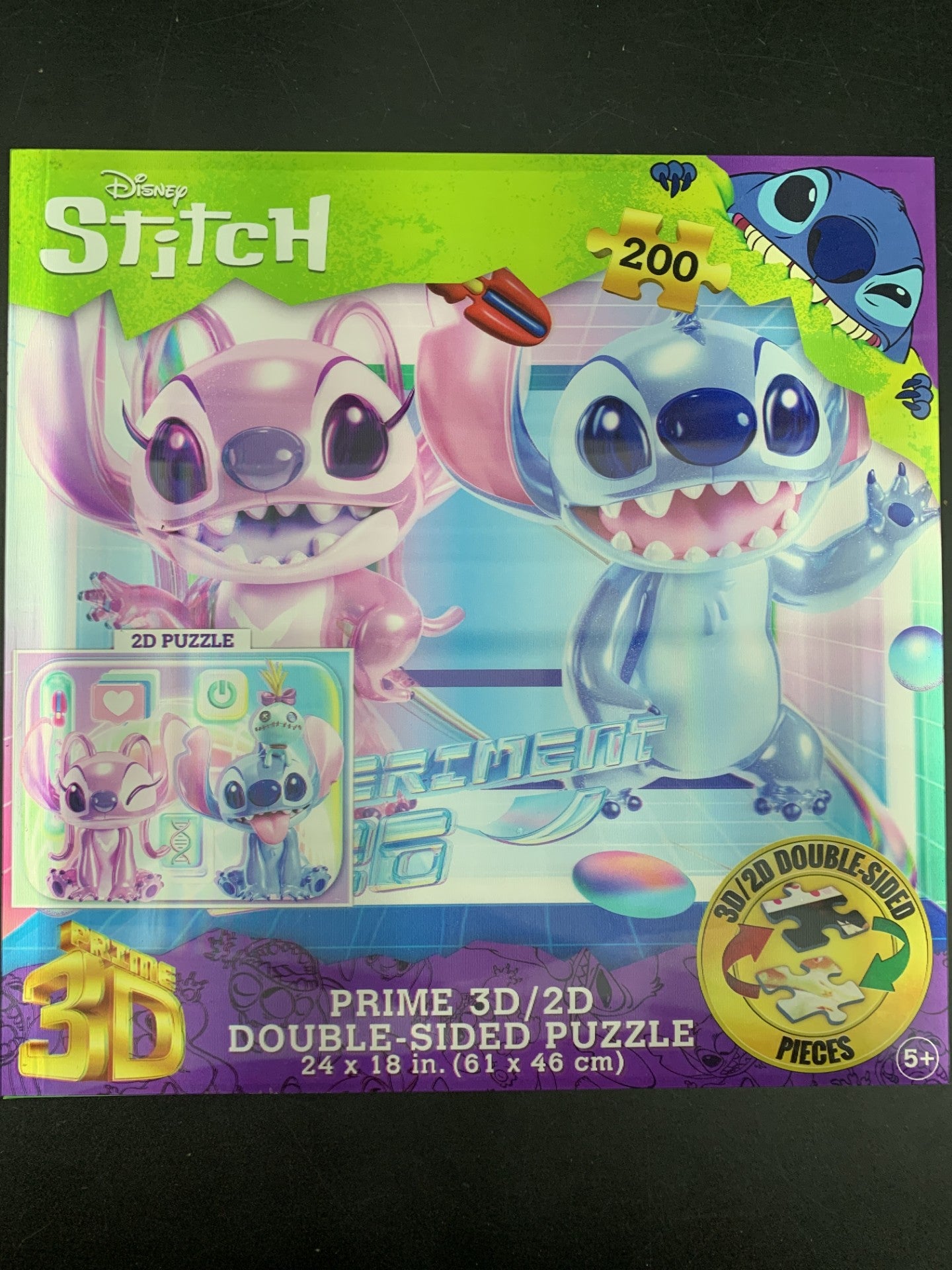 Disney Stitch Glow casse-tête double face