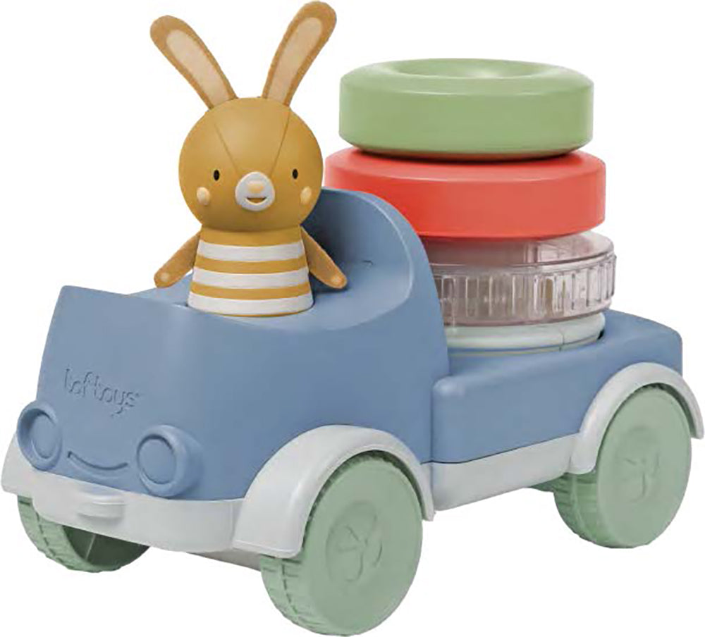 Taf Toys - Camion lapin à empiler 2-en-1
