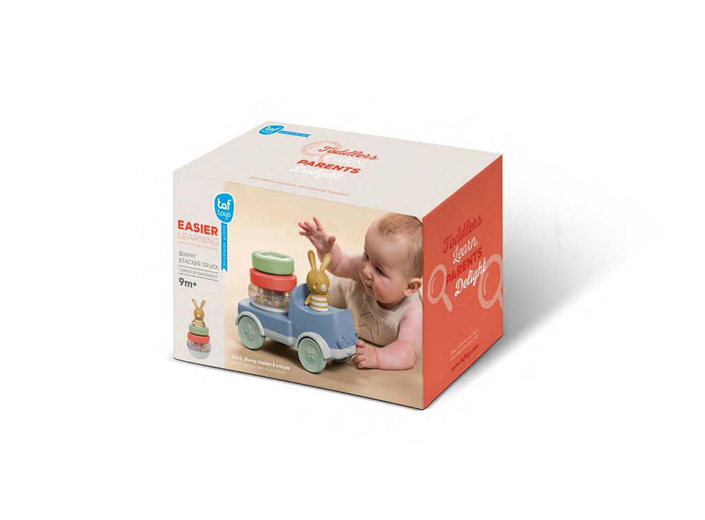 Taf Toys - Camion lapin à empiler 2-en-1