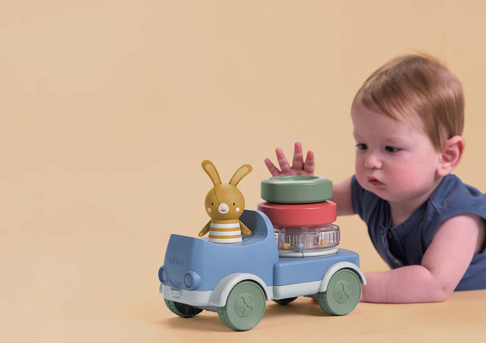 Taf Toys - Camion lapin à empiler 2-en-1