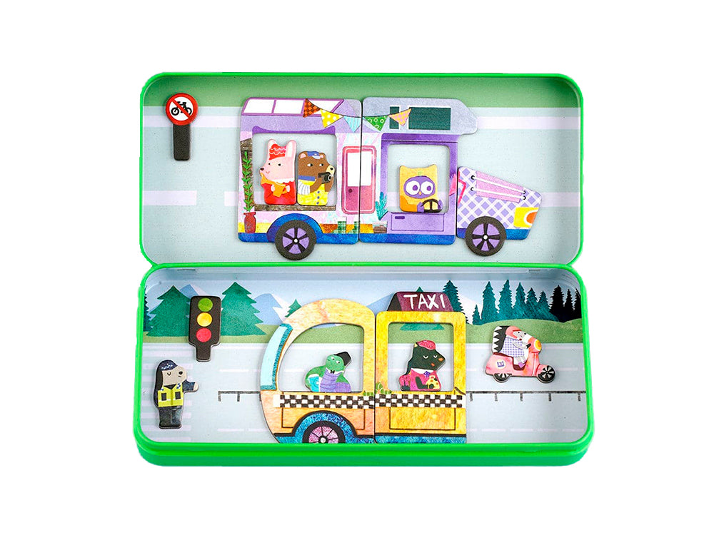 Boite magnétique de voyage - Véhicule