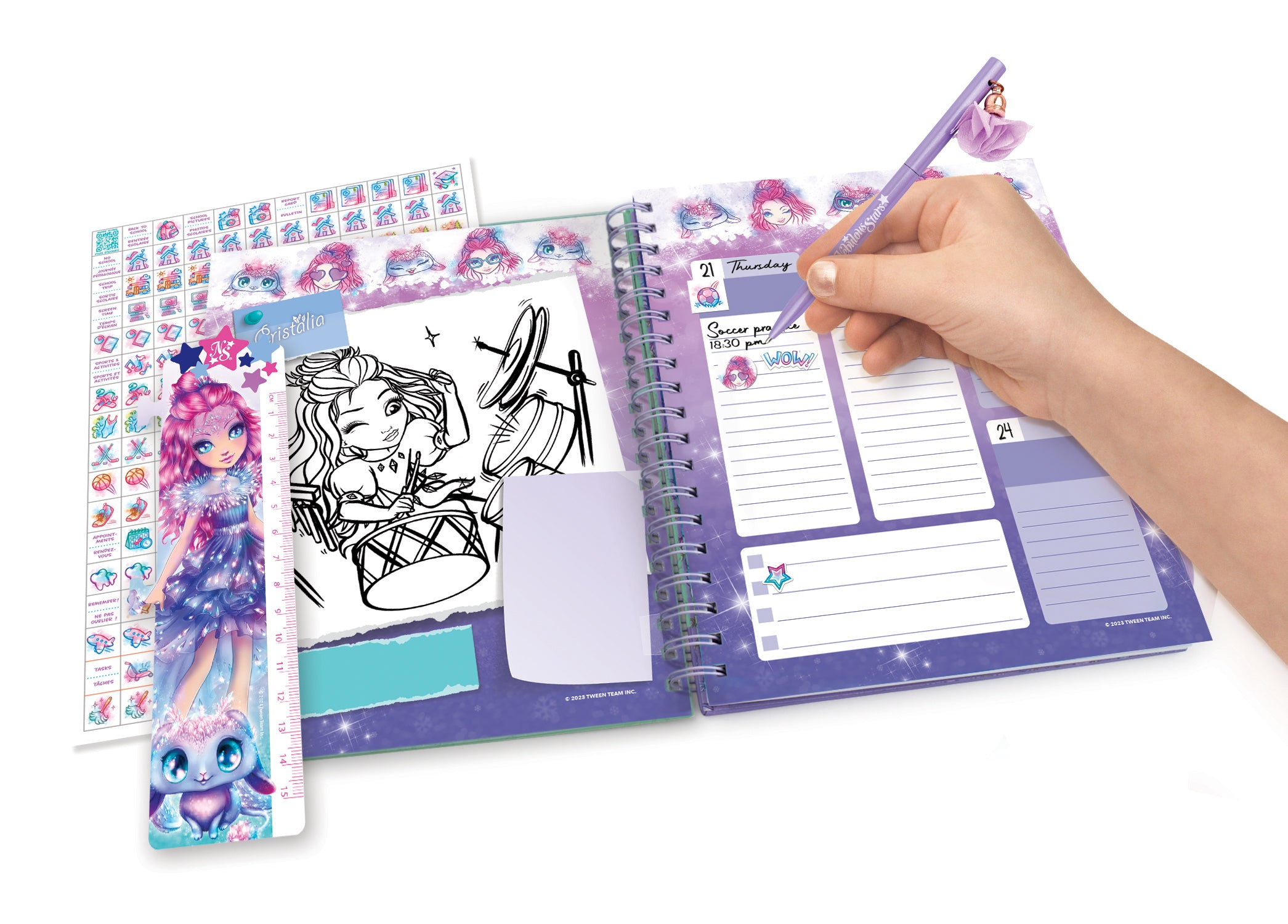 Agenda - Cristalia & Agatha
