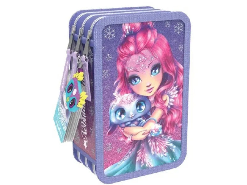 Trousse de crayons 3 volets - Cristalia & Agatha