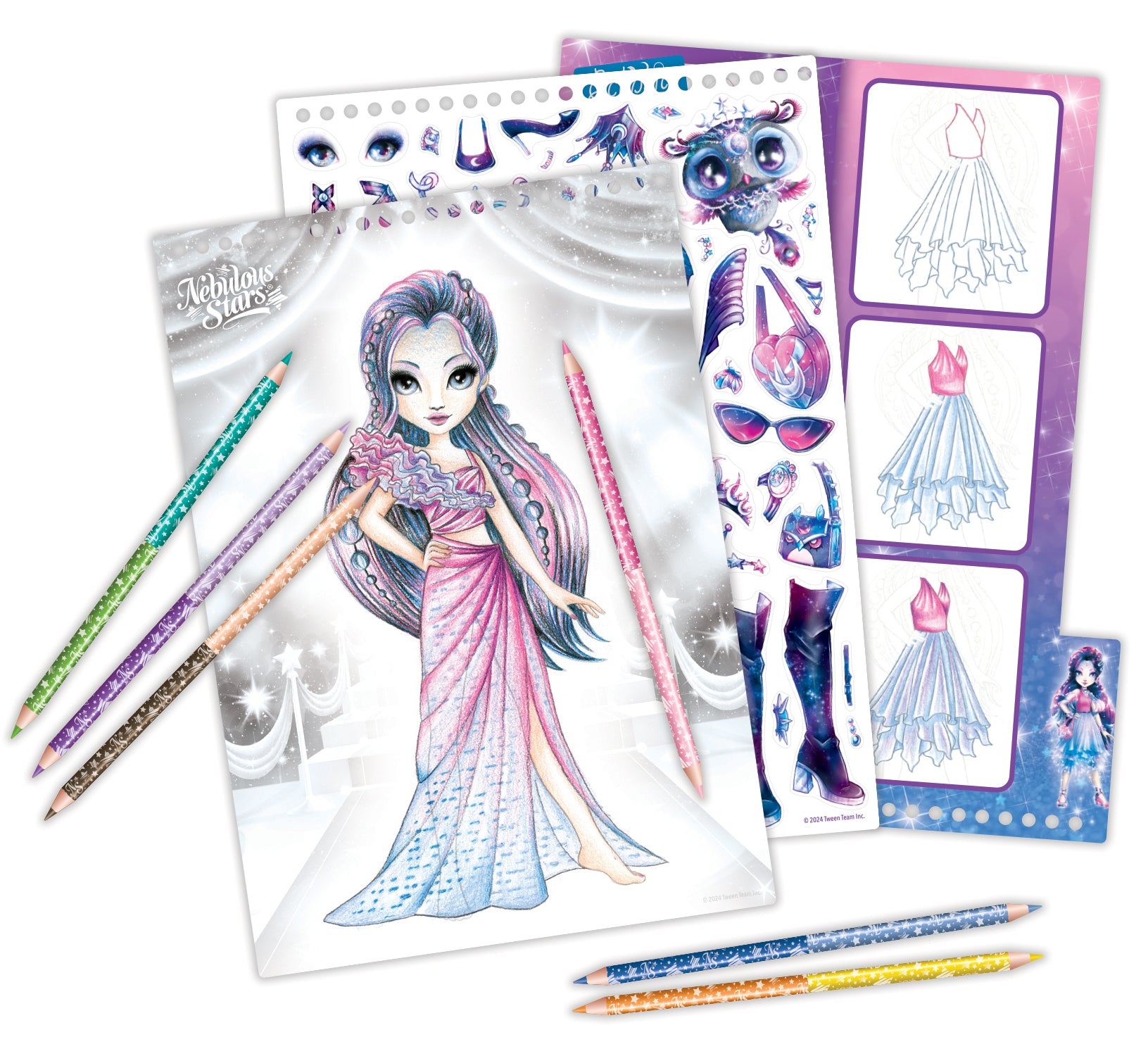 Carnet de croquis créatif - Gala des Stars