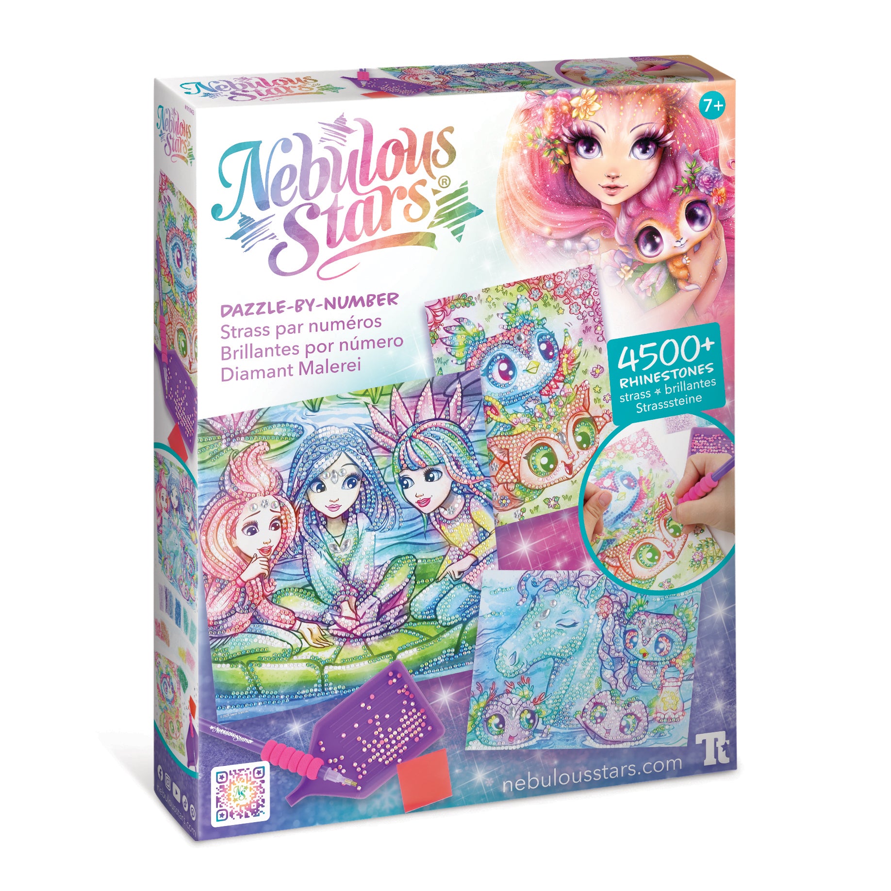 Strass par numéros - Arc-En-Ciel