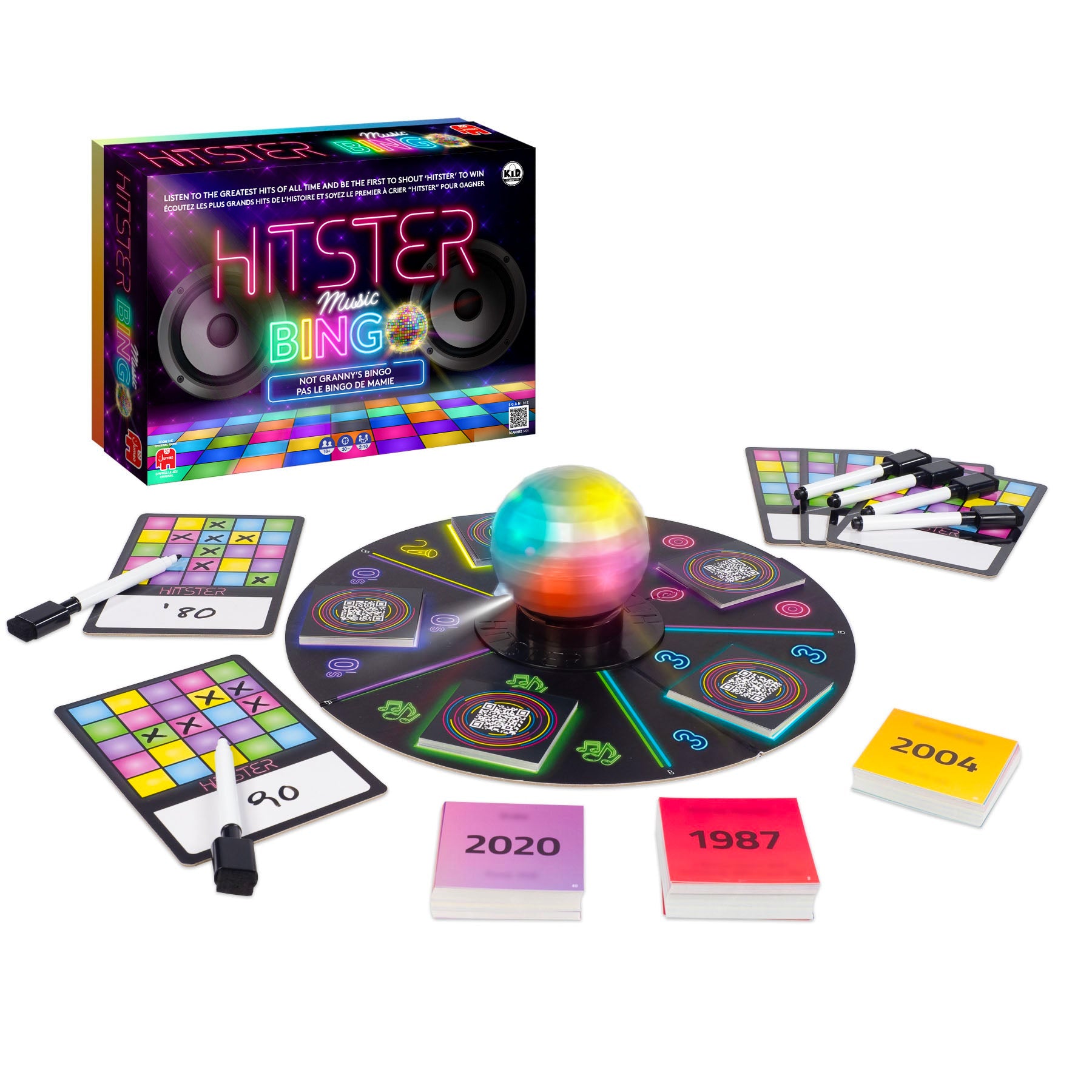Hitster Bingo - Jeu de party musical - Précommande