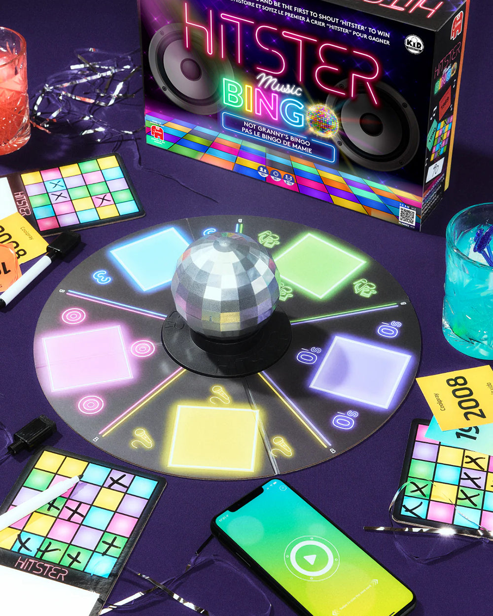 Hitster Bingo - Jeu de party musical - Précommande