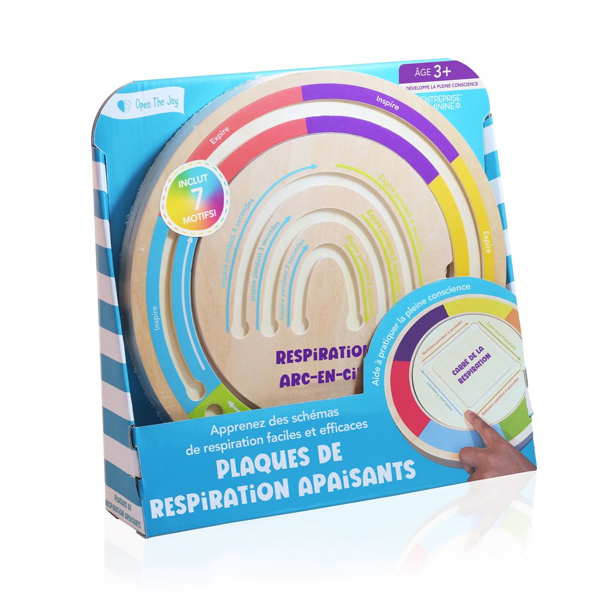 Planche de respiration apaisante