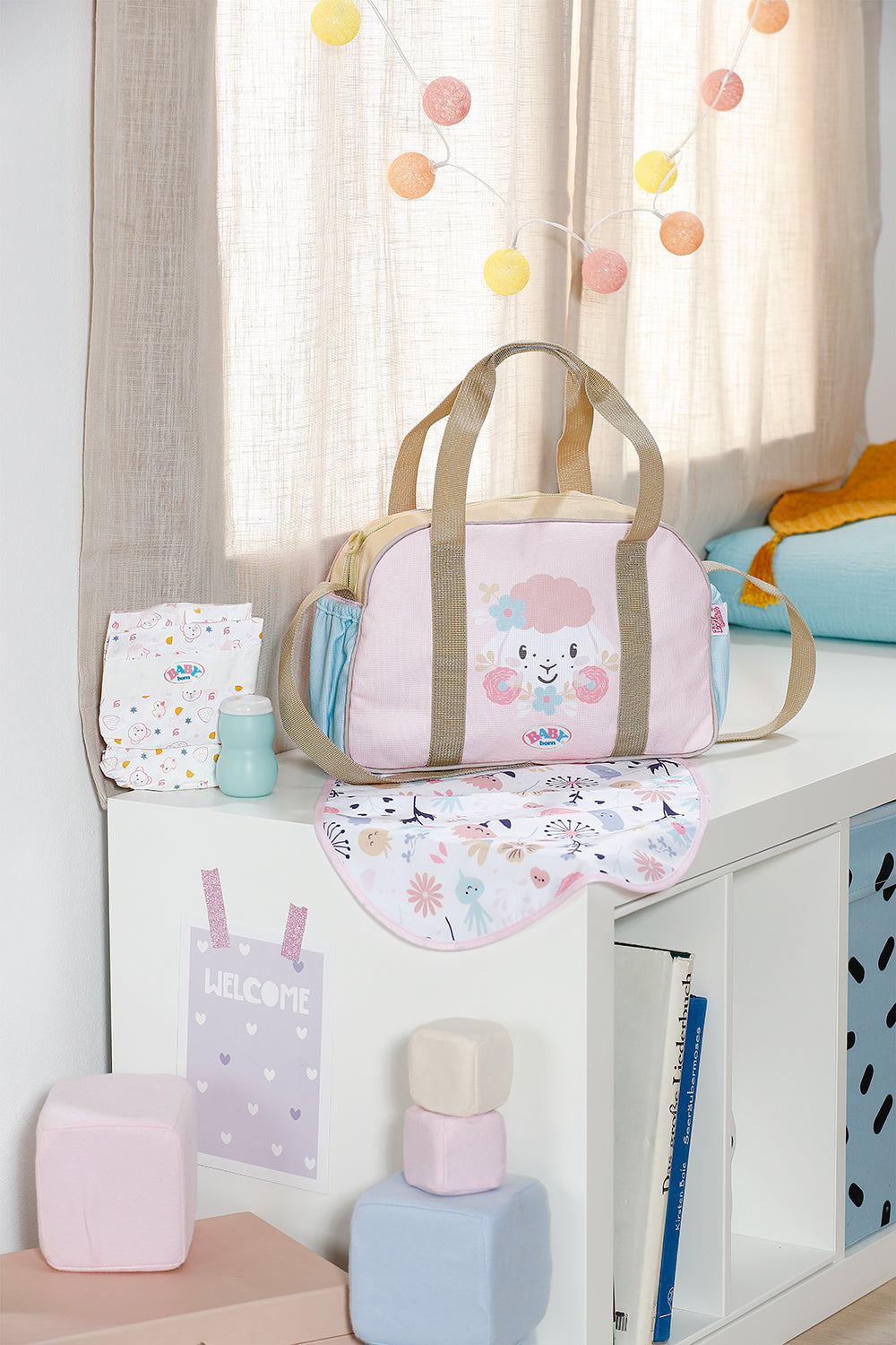 BABY Born - Sac à langer Fleuri