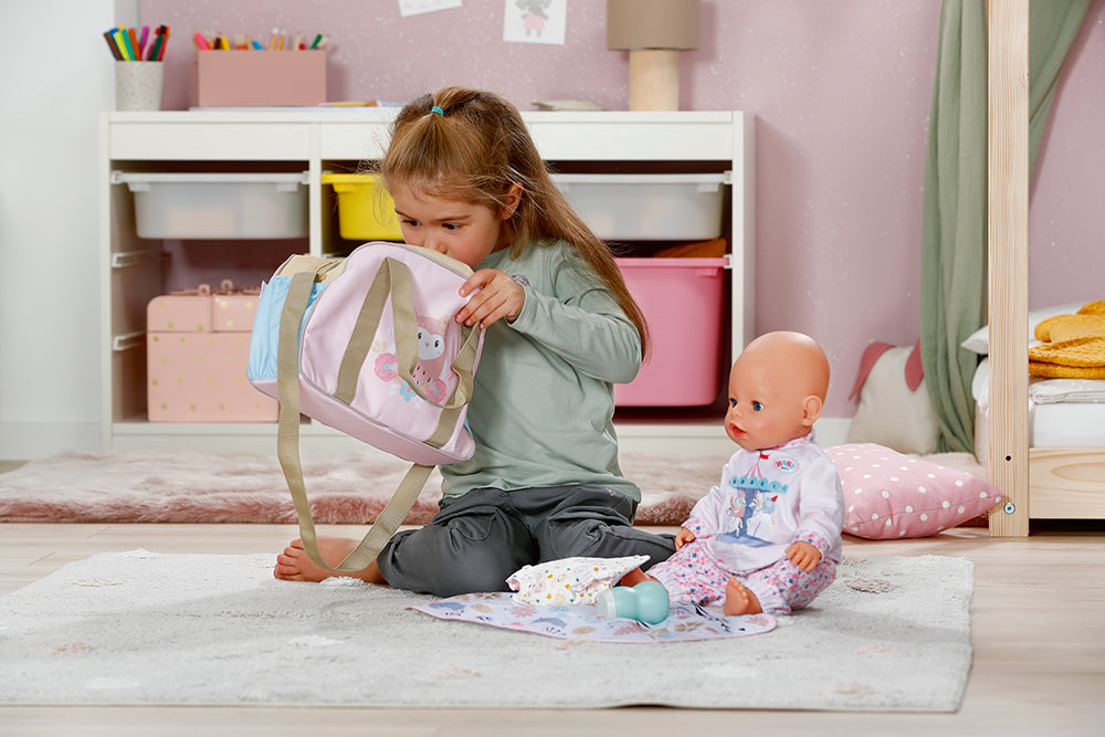 BABY Born - Sac à langer Fleuri