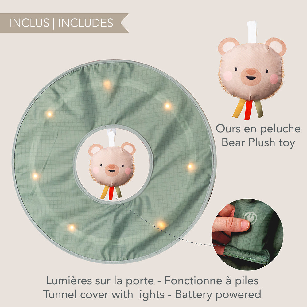 Taf Toys - Tunnel lumineux "Glow & Go