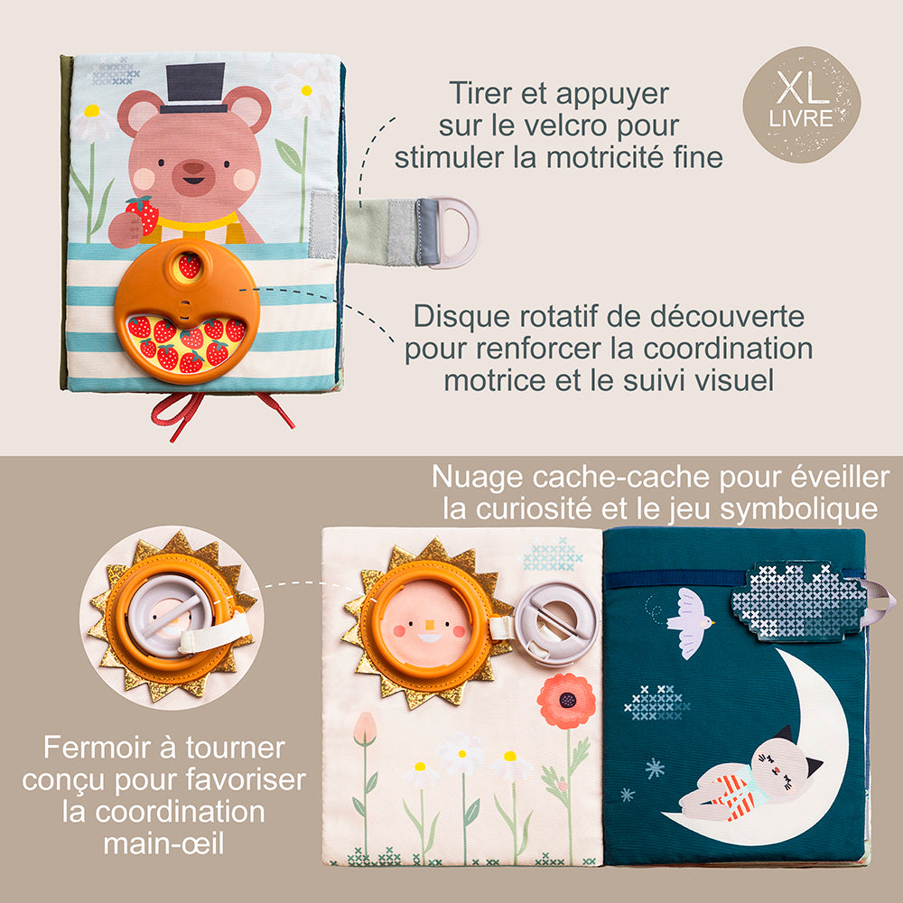 Taf Toys - Livre d'activités Fantaisie