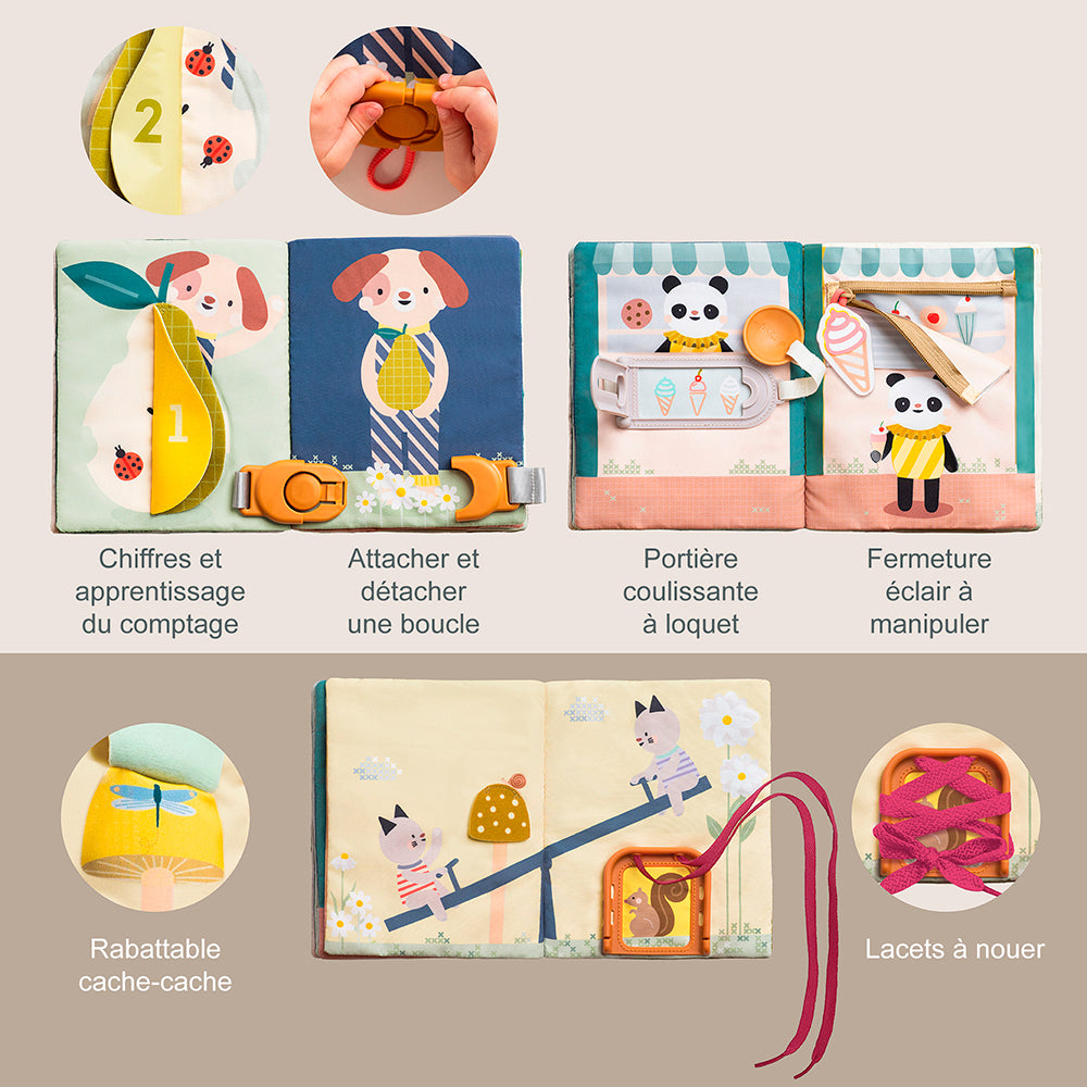 Taf Toys - Livre d'activités Fantaisie