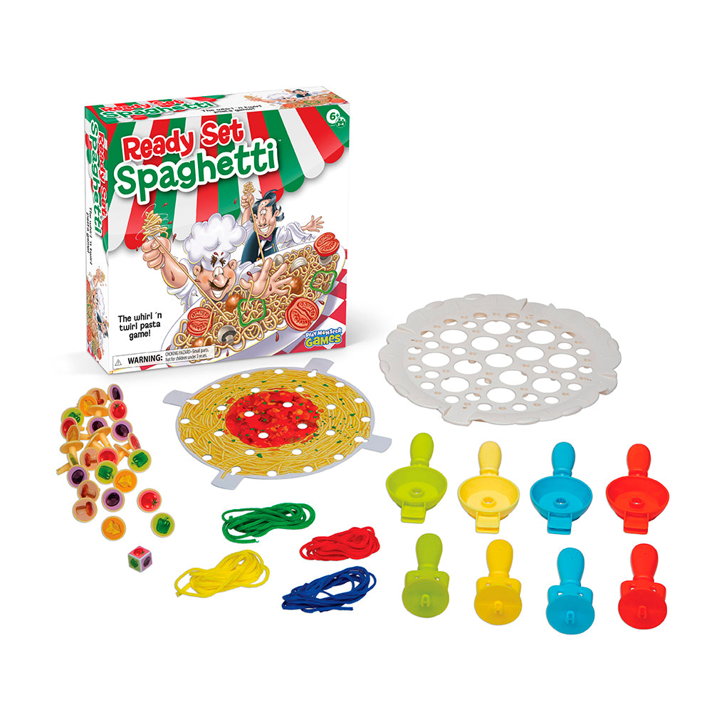 Jeu À vos marques, prêts, spaghetti