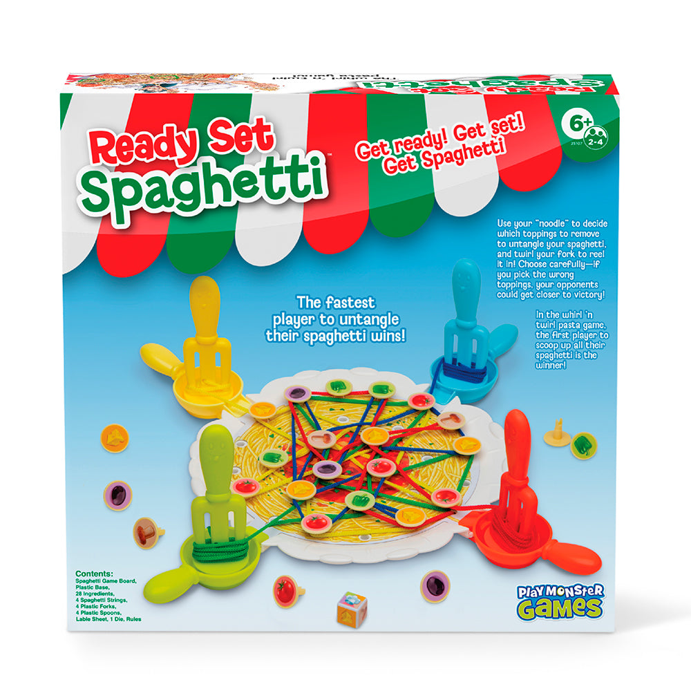 Jeu À vos marques, prêts, spaghetti